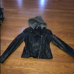 Free People Leather Jacket